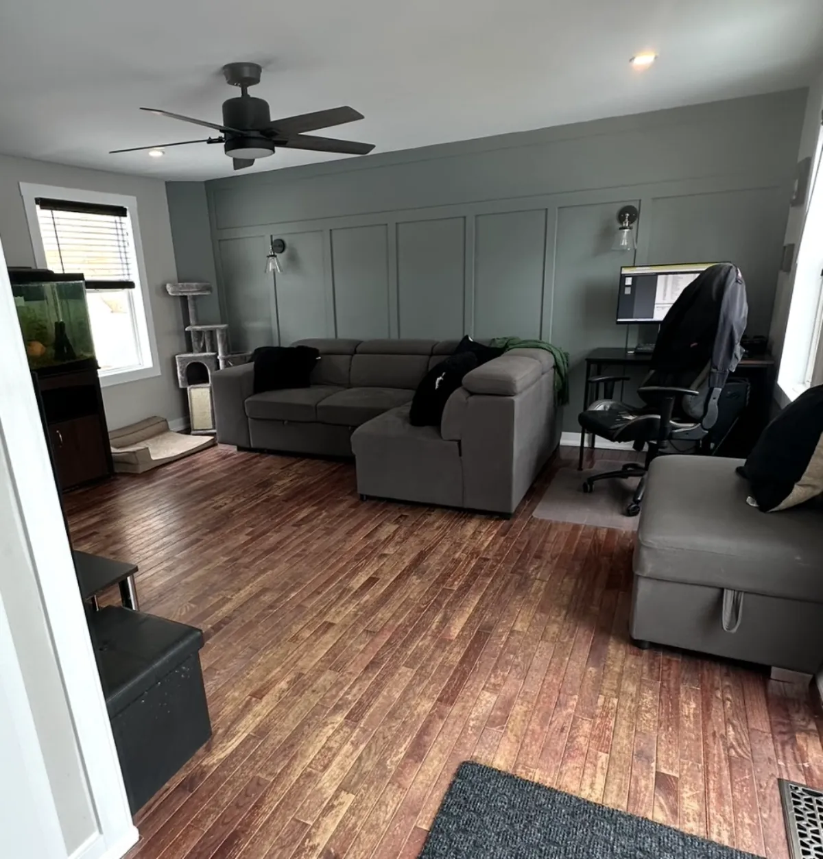 Custom wainscoting and wall paneling in Woodville